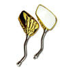 Skeleton Skull Hand Motorcycle Side Mirrors With Bolts - 8mm/10mm