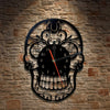 Impressive Skull Vintage Wall Clock