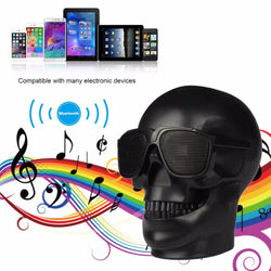 Wireless Portable Skull Shaped Bluetooth Speaker