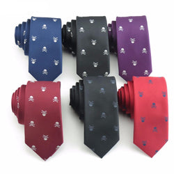 Hot Selling Fashionable Men's Skull Necktie