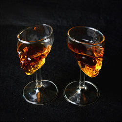 Stylish Skull Goblet Wine Glass