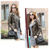 Fabulous Genuine Leather Skull Purse