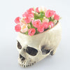 Fancy Skull Flower Pot
