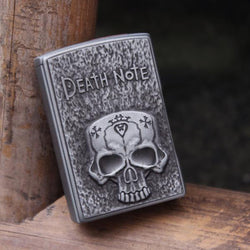 Novelty Death Note Vintage Skull Windproof Cigarette Lighter