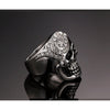 Diamond Skull Ring