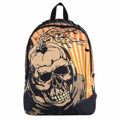 Devilish Skull Backpack 3D Skull Printed