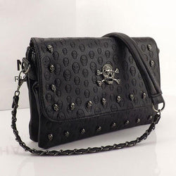 Vintage Fashionable Skull Women's Rivet Bag