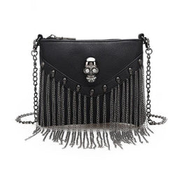 Skull Tassel Bag for Women