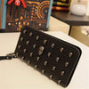Hot Sale Metal Skull Wallet