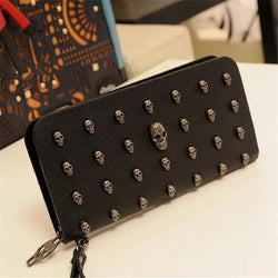 Hot Sale Metal Skull Wallet