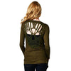 Skull Hollow Out Women's Long Sleeve Cardigan