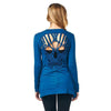 Skull Hollow Out Women's Long Sleeve Cardigan