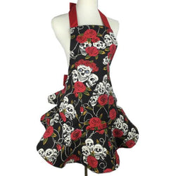 NEW! Stylish Loose Fit Skull Apron