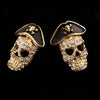2018  Hip Hop Pirate Skull Earrings