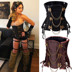 Women's Gothic Sexy Underbust Corset