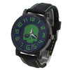 Magnificent Silicone Skull Punk Wristwatch