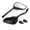 Skeleton Skull Hand Motorcycle Side Mirrors With Bolts - 8mm/10mm