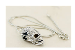Crystal Skull Skeleton Necklaces & Pendants