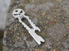 Stainless Steel Skeleton Multi Functional Keychain Tool
