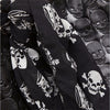 2018 Vintage Skull Shoulder Bags With Silk + Black Handbags