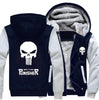 Skull Unisex Coat with Hoodie Jacket