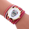 Showy Skull Bracelet Watch