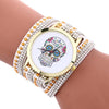 Showy Skull Bracelet Watch