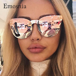 Skull Oversize Sunglasses for Women - Ladies Eye-Wear