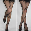 Cool Skull Fishnet Stockings Crossbones