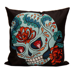 Fancy Skull Cushion Cover