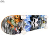 Awesome Colorful Skull Skateboard