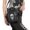 Fashionable Unisex Motorcycle Skull Multi-Use Bag