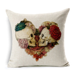 Amazing Decorative Skull Cushion Cover