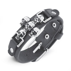 Skull Punk Unisex Gothic Bracelet