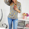 Women Long Sleeve T-Shirt - Skull Streetwear-Casual | Autumn 2018